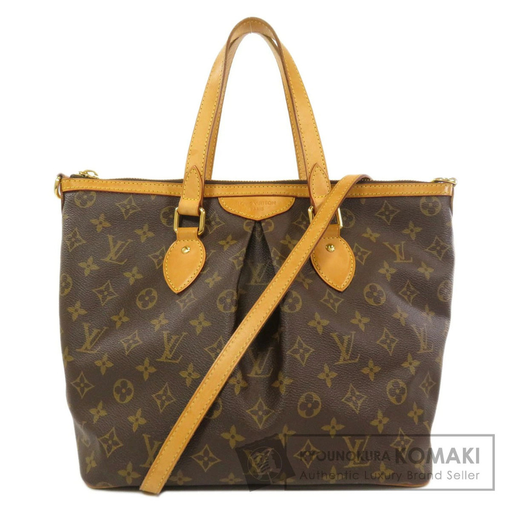 Louis Vuitton Palermo Monogram Handbag Canvas